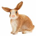 Schleich Farm World Rabbit Toy Plastic Brown/White 13827